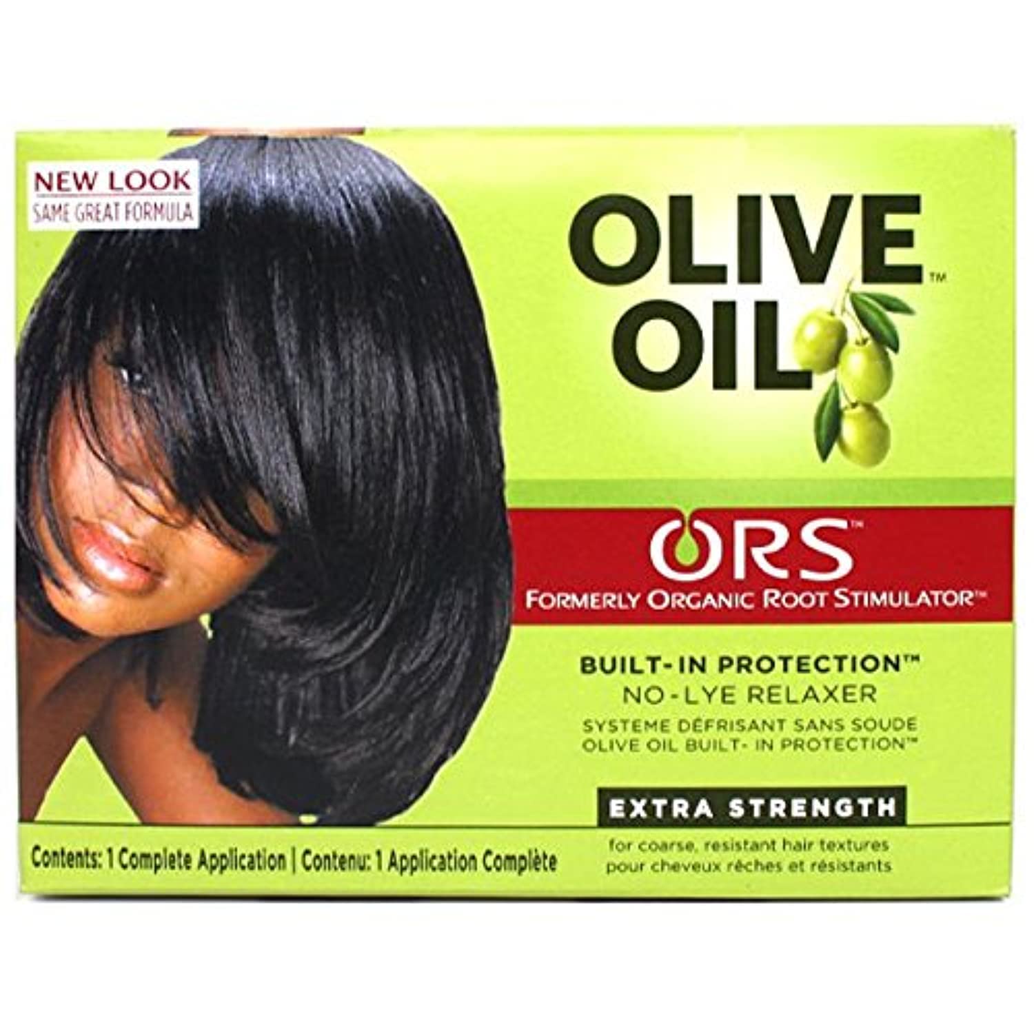 Amazon.com : Organic Root Stimulator Olive Oil No Lye Relaxer Kit